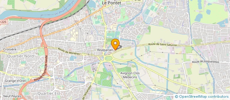 localisation de l'entreprise MADAME WASSILA BOUALAM  LE PONTET