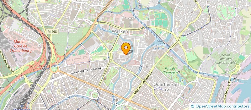 localisation de l'entreprise MADAME WASSILA CARIOU  STRASBOURG