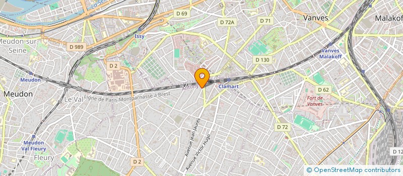 localisation de l'entreprise MADAME WASSILA MANA à CLAMART