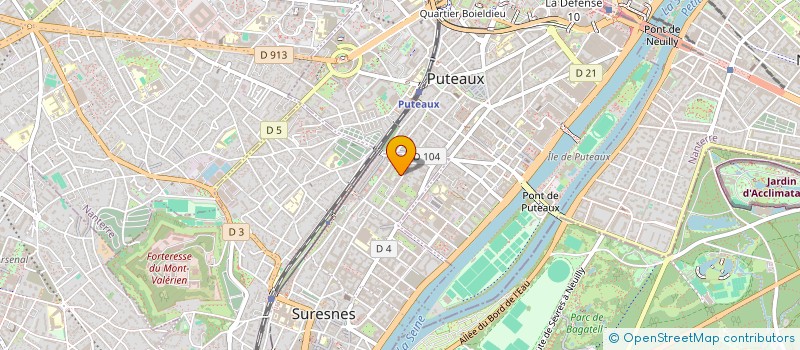 localisation de l'entreprise MADAME WASSILA MEZHOUD à SURESNES