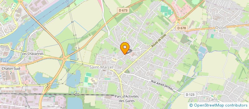 localisation de l'entreprise MADAME WASSILA REBAI  SAINT-MARCEL