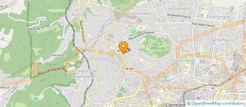 localisation de l'entreprise MADAME WASSILATI ADINANE  CLERMONT-FERRAND