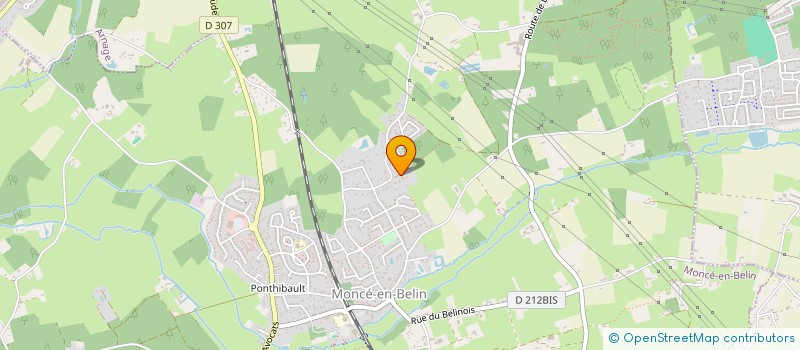 localisation de l'entreprise MADAME WASSIMA EL JAGHNOUNI  MONCE-EN-BELIN