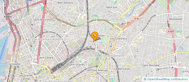 localisation de l'entreprise MADAME WASSIMA MELLAH à MARSEILLE
