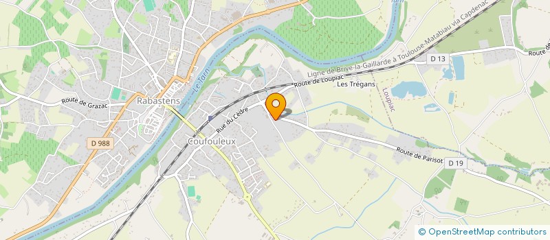 localisation de l'entreprise MADAME WASSYLIA VIELLE  COUFOULEUX