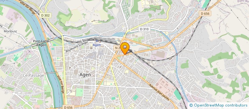 localisation de l'entreprise MADAME WATHSALA RATHNAYAKE MUDIYANSELAGE  AGEN