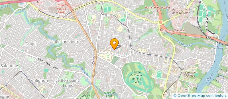 localisation de l'entreprise MADAME WEDAD KAROUI à NANTES