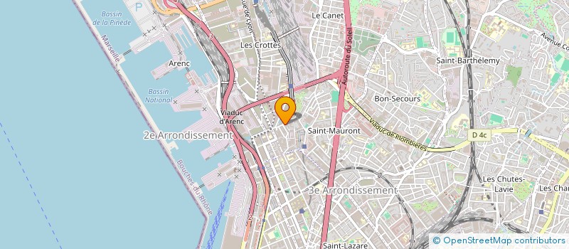 localisation de l'entreprise MADAME WEDED KEFI à MARSEILLE