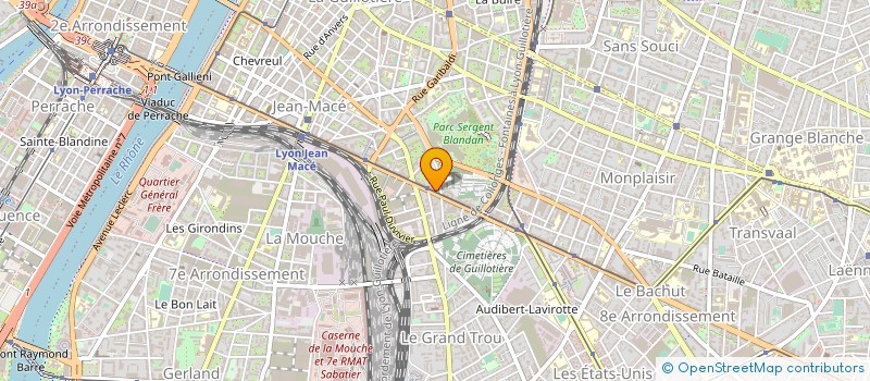 localisation de l'entreprise MADAME WEI LIU à LYON