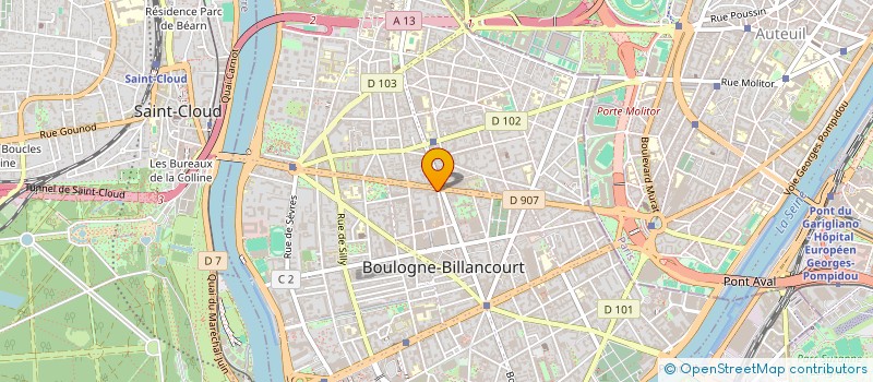 localisation de l'entreprise MADAME WEI WEI à BOULOGNE-BILLANCOURT