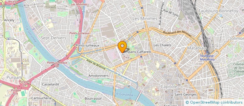 localisation de l'entreprise MADAME WEILI WANG  TOULOUSE