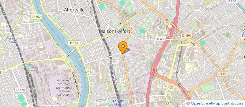 localisation de l'entreprise MADAME WEIQI DAI à MAISONS-ALFORT