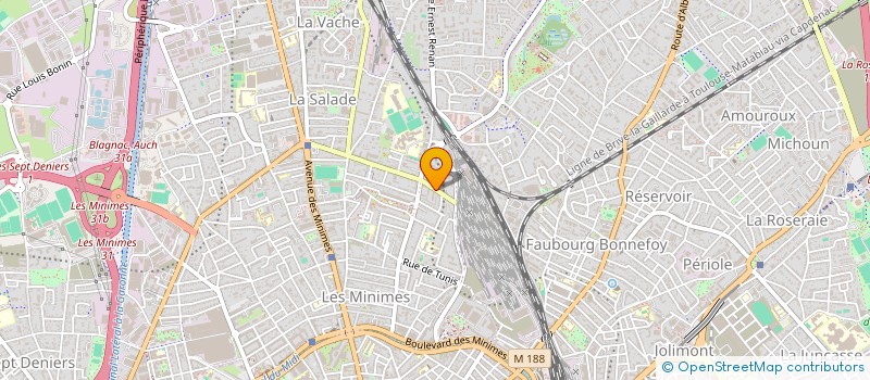 localisation de l'entreprise MADAME WEIYI HU à TOULOUSE