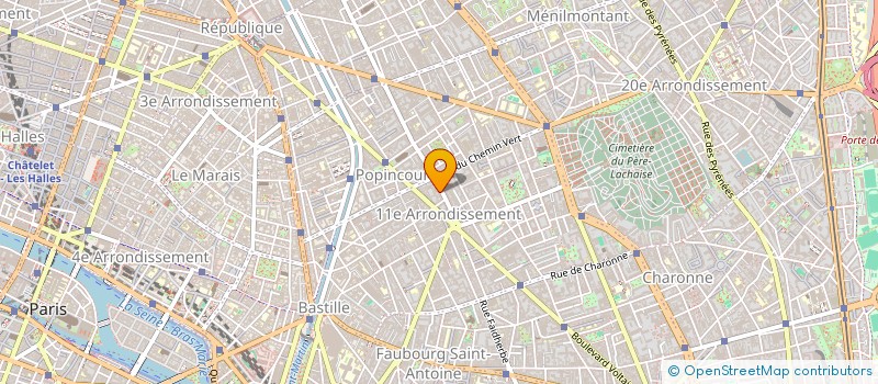 localisation de l'entreprise MADAME WEN JIANG  PARIS