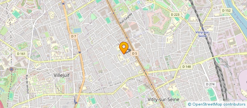 localisation de l'entreprise MADAME WEN ZHANG  VITRY-SUR-SEINE