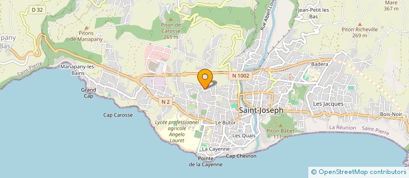 localisation de l'entreprise MADAME WENCKE FIEDLER  SAINT-JOSEPH