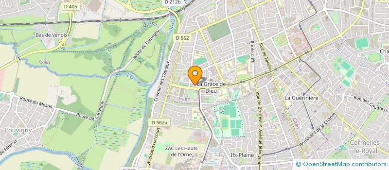 localisation de l'entreprise MADAME WENDIE BIDAULT à CAEN