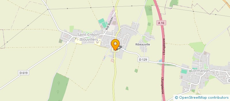 localisation de l'entreprise MADAME WENDOLINE DHEILLY  SAINT-CREPIN-IBOUVILLERS