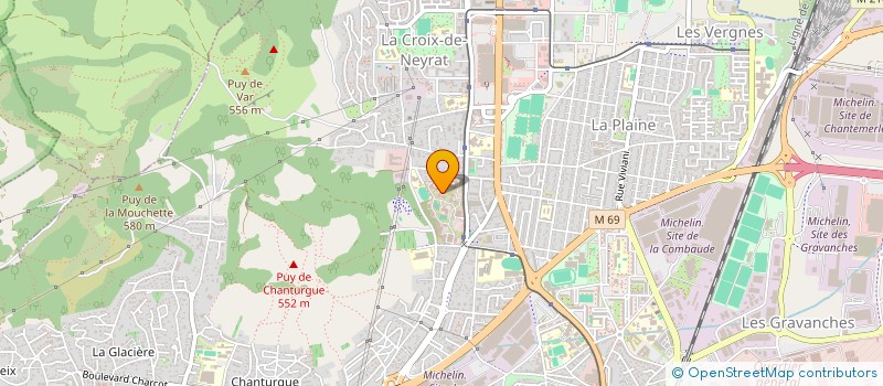 localisation de l'entreprise MADAME WENDOLYN DOMINGUEZ ALDRETE  CLERMONT-FERRAND