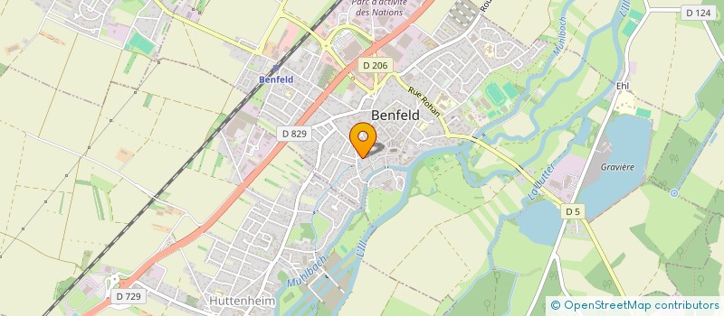 localisation de l'entreprise MADAME WENDY AME  BENFELD