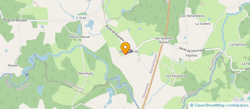 localisation de l'entreprise MADAME WENDY AYNSLEY  DOURNAZAC