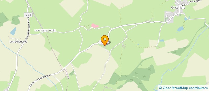 localisation de l'entreprise MADAME WENDY BARRETT  ORCENAIS