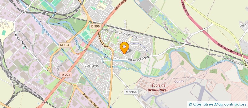 localisation de l'entreprise MADAME WENDY BELHAIRE  LONGVIC