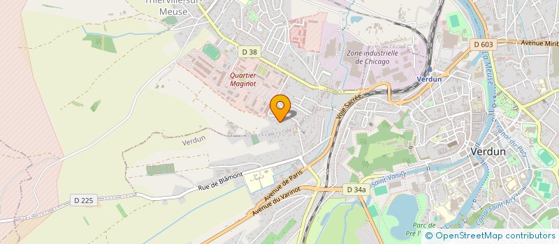 localisation de l'entreprise MADAME WENDY BLONDIN à THIERVILLE-SUR-MEUSE