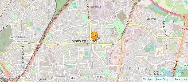 localisation de l'entreprise MADAME WENDY BOURGEOIS  MONS-EN-BARUL