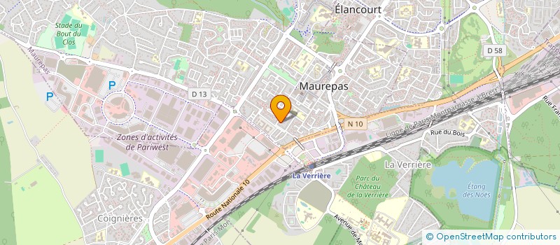 localisation de l'entreprise MADAME WENDY CALLIGNY  MAUREPAS