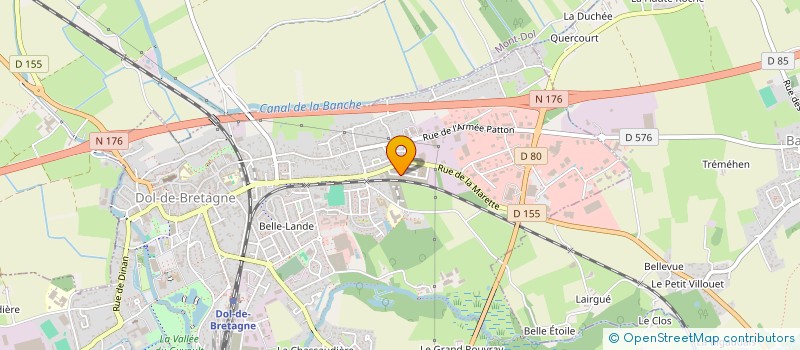 localisation de l'entreprise MADAME WENDY CHARRON  DOL-DE-BRETAGNE