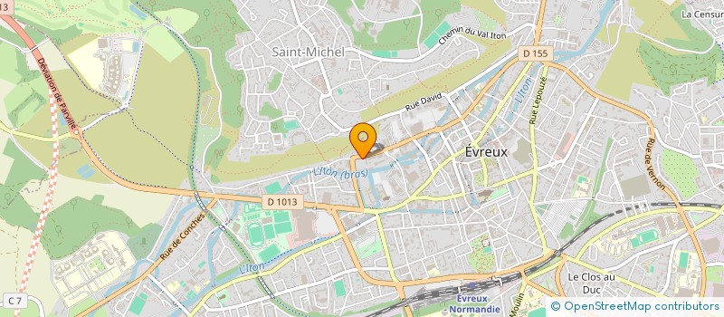 localisation de l'entreprise MADAME WENDY CONARD à EVREUX