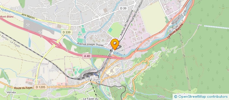 localisation de l'entreprise MADAME WENDY COULON  SCIONZIER