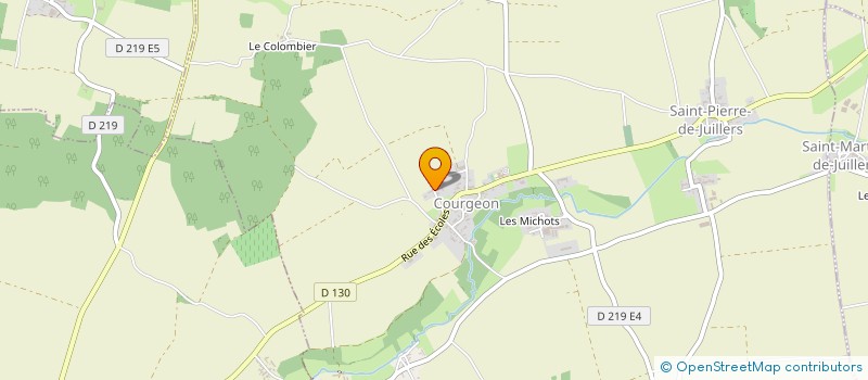 localisation de l'entreprise MADAME WENDY DALE  SAINT-PIERRE-DE-JUILLERS