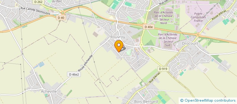 localisation de l'entreprise MADAME WENDY DUPUIS  ROUVROY