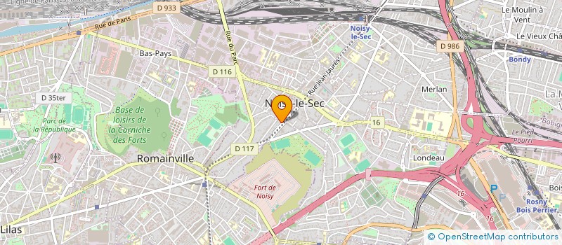 localisation de l'entreprise MADAME WENDY FILA à NOISY-LE-SEC