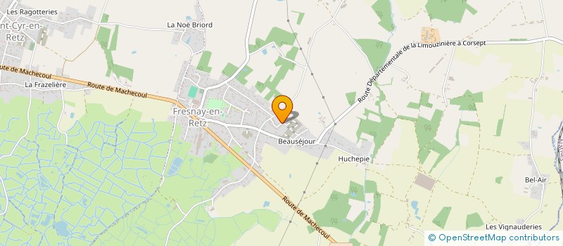 localisation de l'entreprise MADAME WENDY FOUCAULT  VILLENEUVE-EN-RETZ