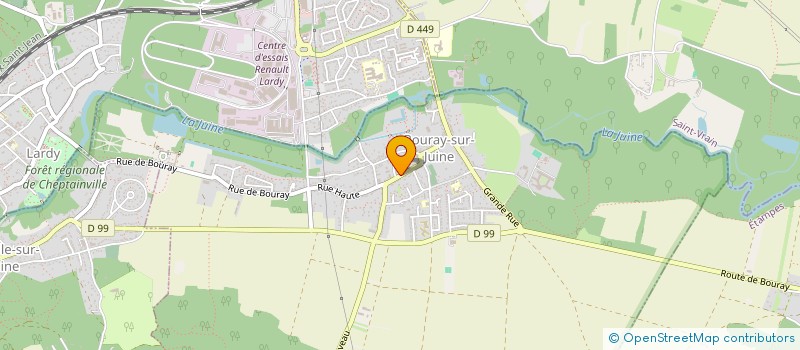 localisation de l'entreprise MADAME WENDY GALIPO  BOURAY-SUR-JUINE