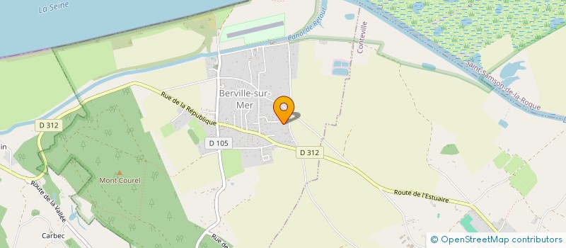 localisation de l'entreprise MADAME WENDY GEORGEL  BERVILLE-SUR-MER