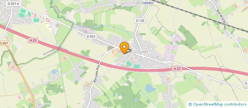 localisation de l'entreprise MADAME WENDY GIROT  BEUVRY-LA-FORET