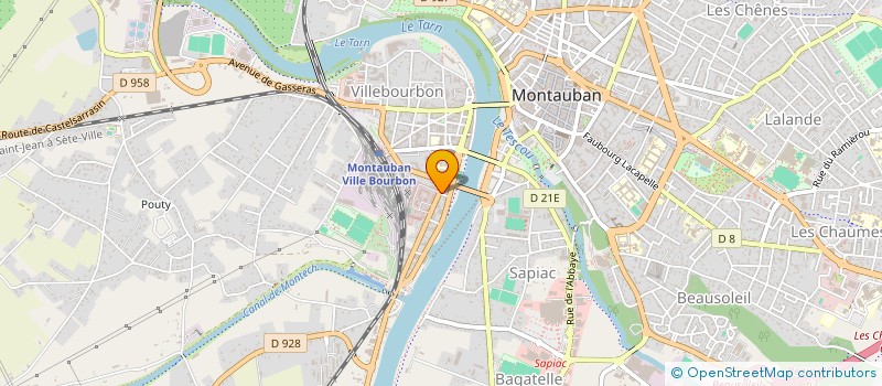 localisation de l'entreprise MADAME WENDY GRATEAU-ESCORIHUELA  MONTAUBAN