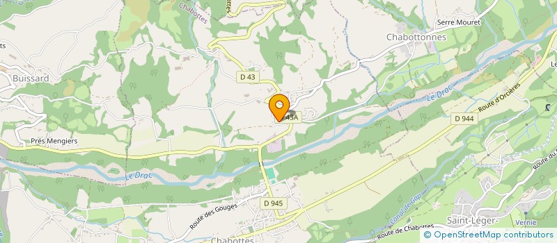 localisation de l'entreprise MADAME WENDY GRAULE  CHABOTTES