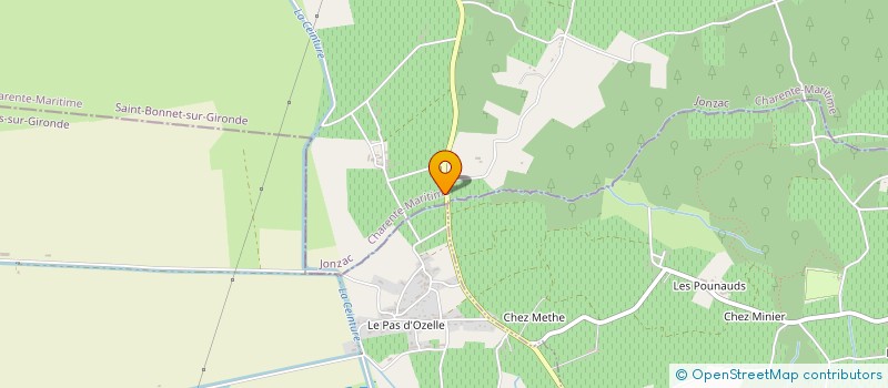 localisation de l'entreprise MADAME WENDY GRIFFITH  SAINT-BONNET-SUR-GIRONDE