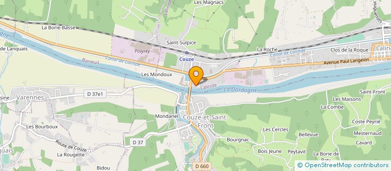 localisation de l'entreprise MADAME WENDY HARDY  LALINDE