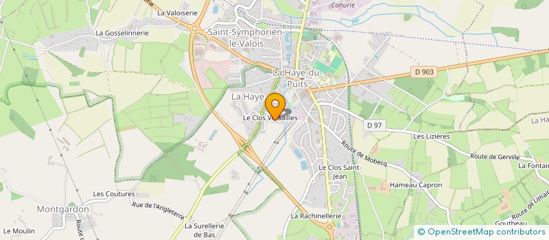 localisation de l'entreprise MADAME WENDY HUET  LA HAYE