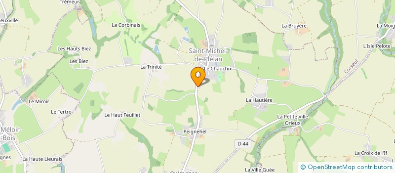 localisation de l'entreprise MADAME WENDY INCREDULE  SAINT-MICHEL-DE-PLELAN