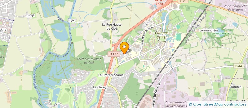 localisation de l'entreprise MADAME WENDY KAKPEGNAN  BRUZ