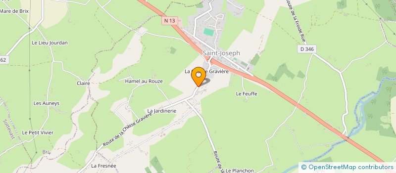 localisation de l'entreprise MADAME WENDY LAUNEY  SAINT-JOSEPH
