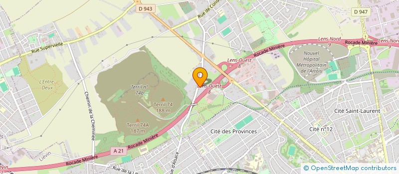 localisation de l'entreprise MADAME WENDY MAILLE  LOOS-EN-GOHELLE