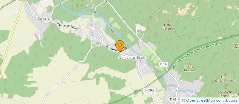 localisation de l'entreprise MADAME WENDY MARQUET  NOISY-SUR-ECOLE